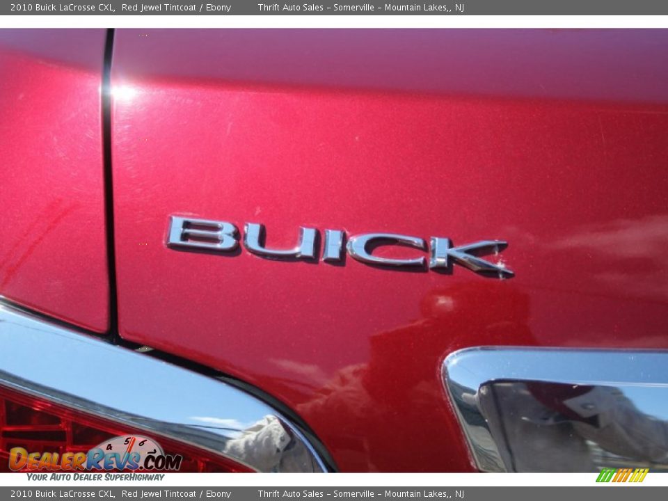 2010 Buick LaCrosse CXL Red Jewel Tintcoat / Ebony Photo #8