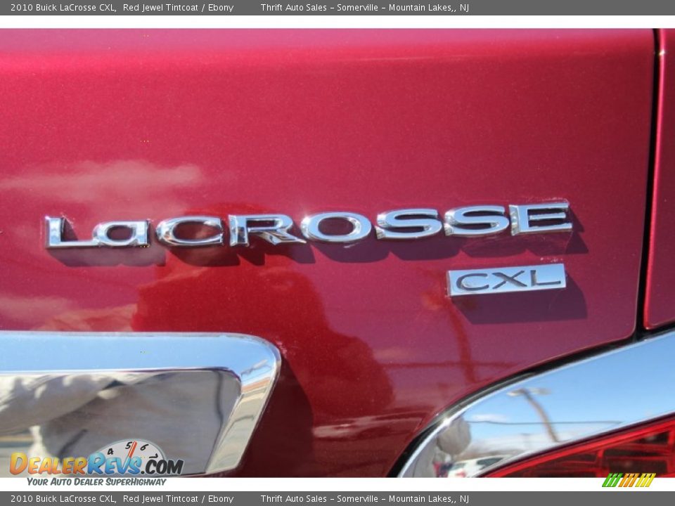 2010 Buick LaCrosse CXL Red Jewel Tintcoat / Ebony Photo #9