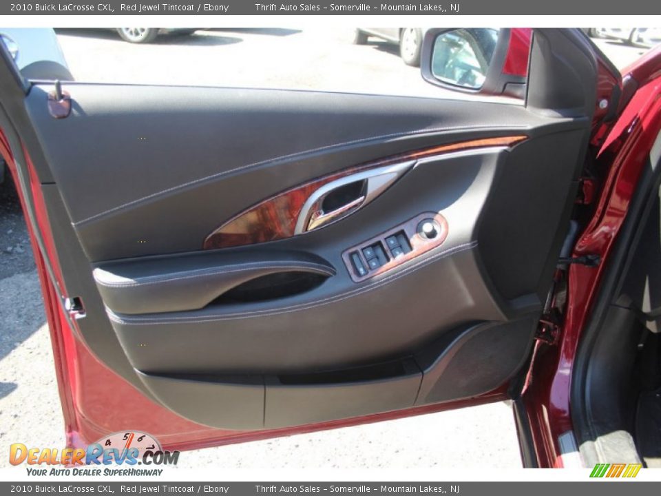 2010 Buick LaCrosse CXL Red Jewel Tintcoat / Ebony Photo #10
