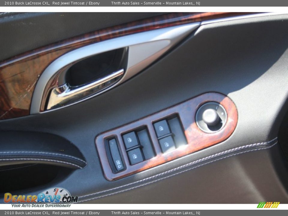 2010 Buick LaCrosse CXL Red Jewel Tintcoat / Ebony Photo #11