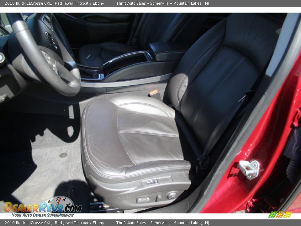 2010 Buick LaCrosse CXL Red Jewel Tintcoat / Ebony Photo #12
