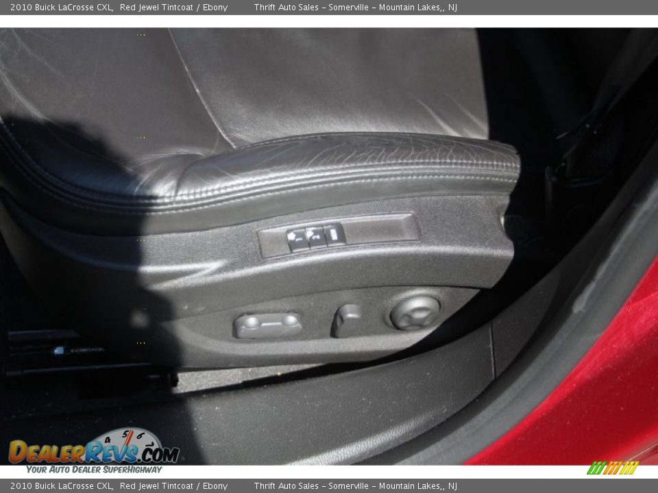 2010 Buick LaCrosse CXL Red Jewel Tintcoat / Ebony Photo #13