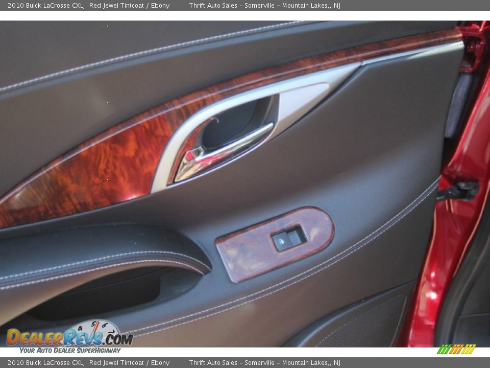 2010 Buick LaCrosse CXL Red Jewel Tintcoat / Ebony Photo #16