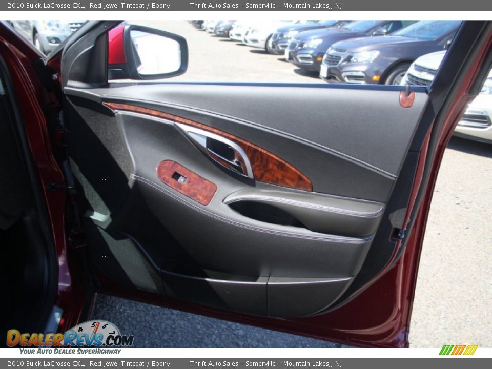 2010 Buick LaCrosse CXL Red Jewel Tintcoat / Ebony Photo #21