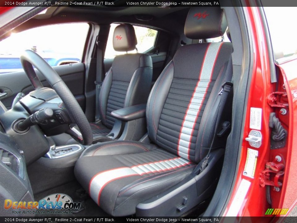 Front Seat of 2014 Dodge Avenger R/T Photo #17