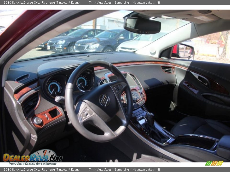 2010 Buick LaCrosse CXL Red Jewel Tintcoat / Ebony Photo #26