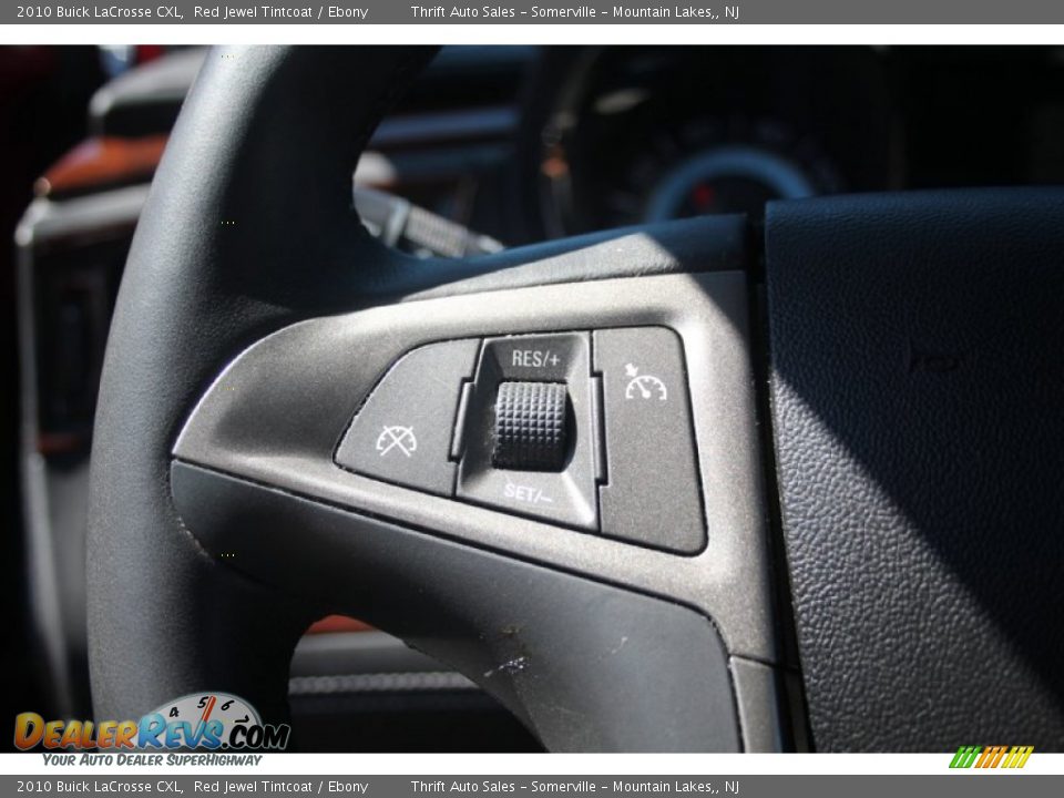 2010 Buick LaCrosse CXL Red Jewel Tintcoat / Ebony Photo #28