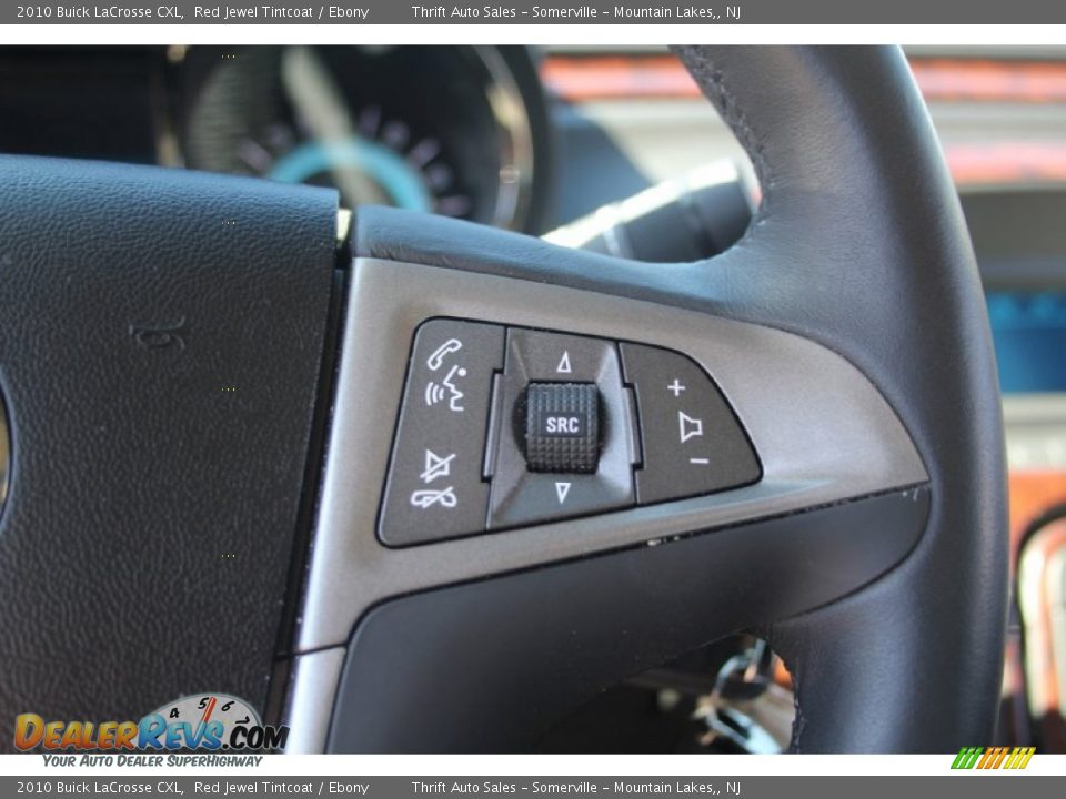 2010 Buick LaCrosse CXL Red Jewel Tintcoat / Ebony Photo #29