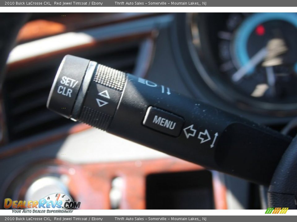 2010 Buick LaCrosse CXL Red Jewel Tintcoat / Ebony Photo #31