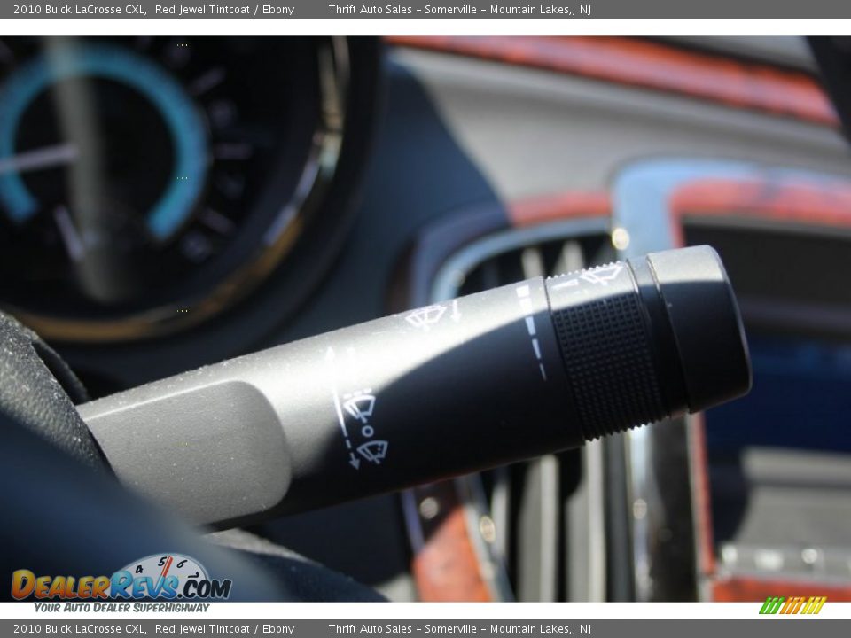 2010 Buick LaCrosse CXL Red Jewel Tintcoat / Ebony Photo #32