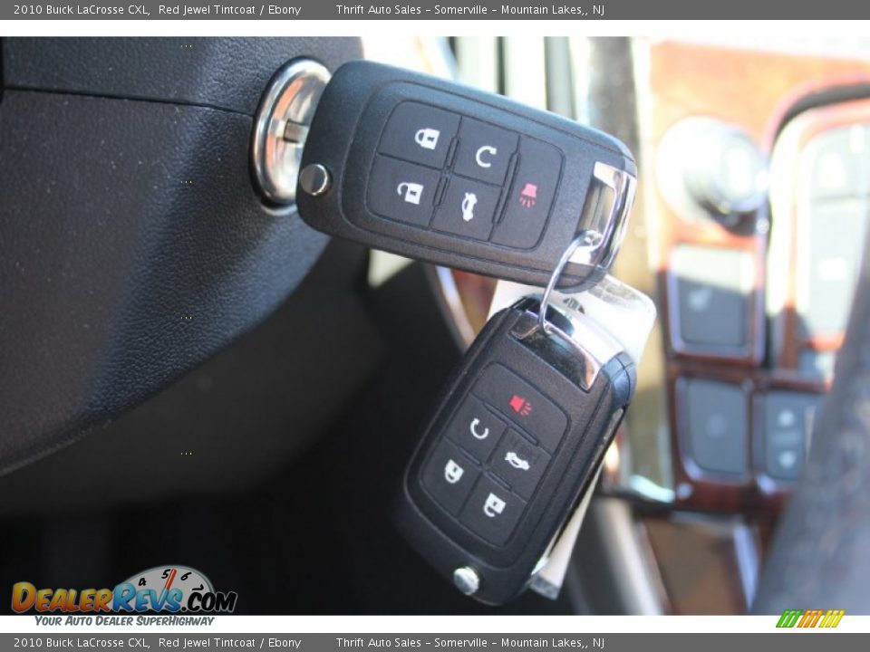 2010 Buick LaCrosse CXL Red Jewel Tintcoat / Ebony Photo #33