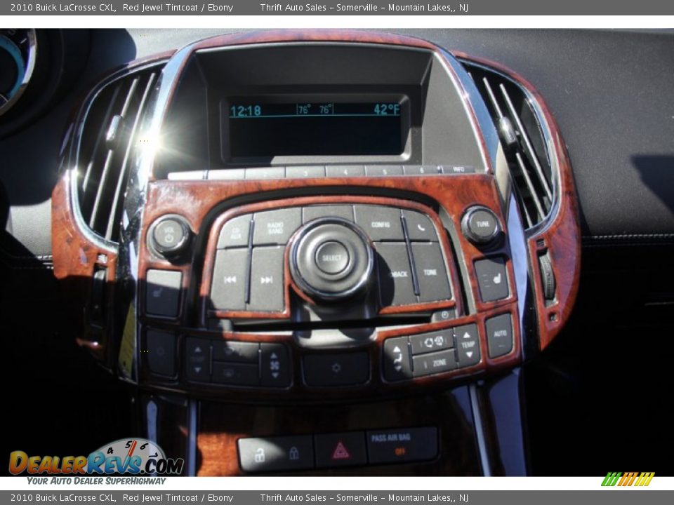2010 Buick LaCrosse CXL Red Jewel Tintcoat / Ebony Photo #34