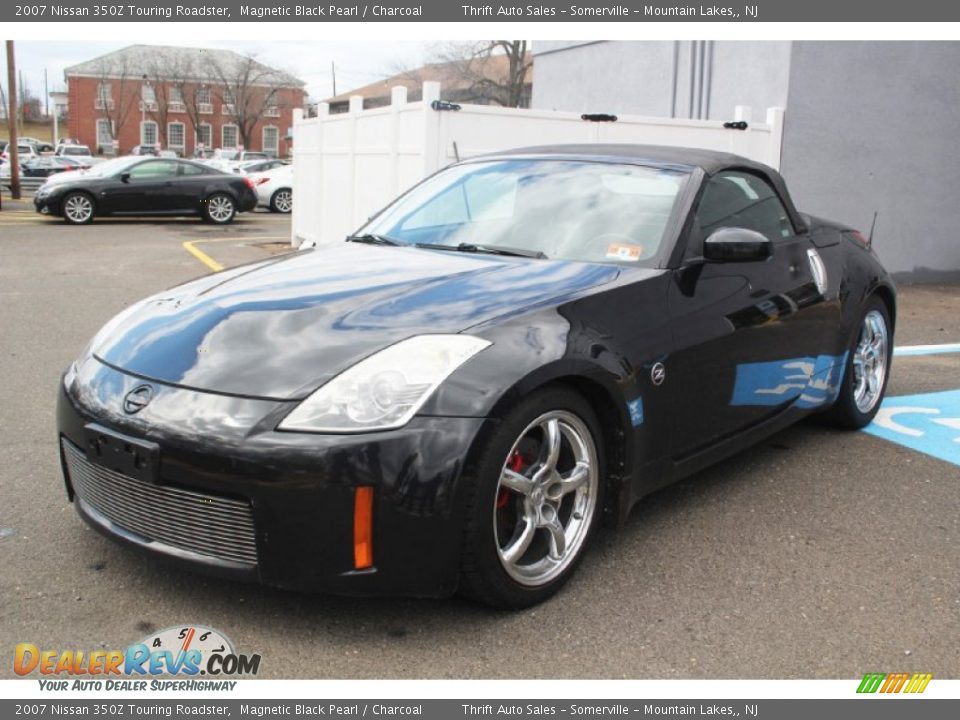 2007 Nissan 350Z Touring Roadster Magnetic Black Pearl / Charcoal Photo #4