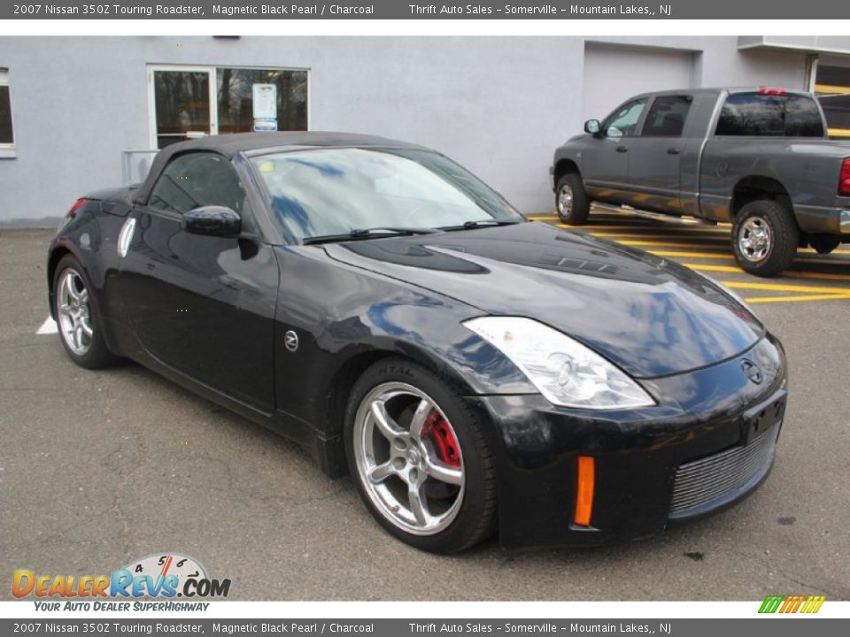 2007 Nissan 350Z Touring Roadster Magnetic Black Pearl / Charcoal Photo #6