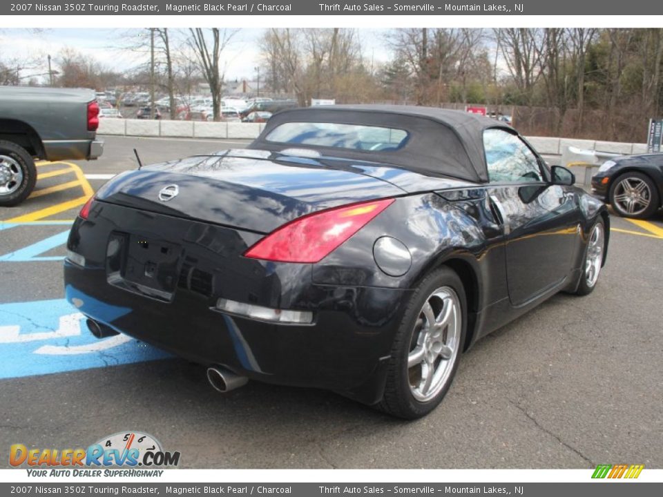 2007 Nissan 350Z Touring Roadster Magnetic Black Pearl / Charcoal Photo #8
