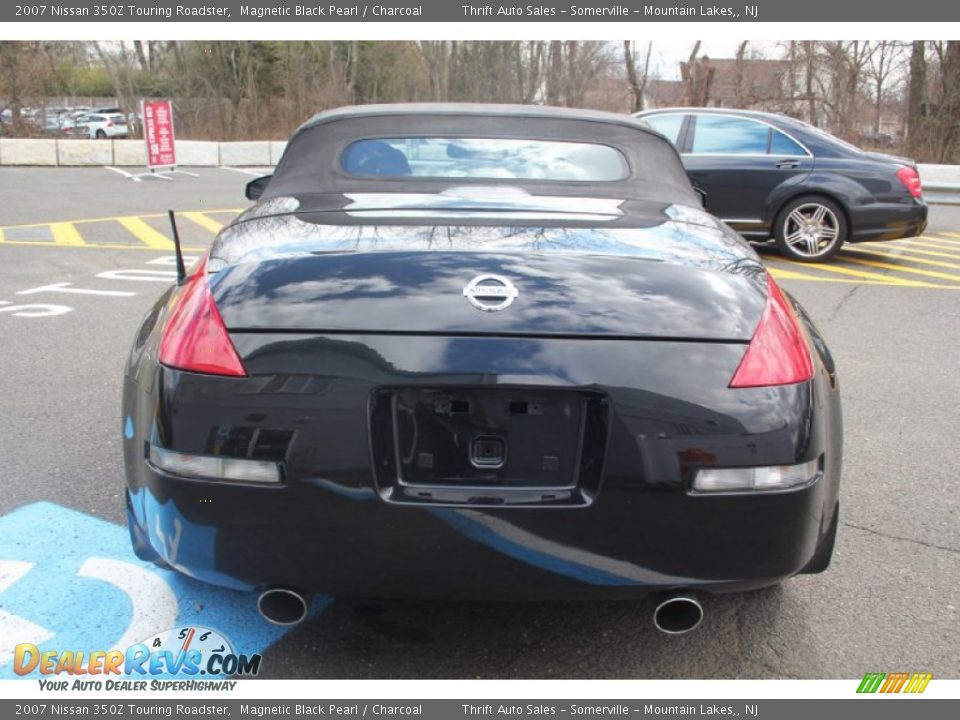 2007 Nissan 350Z Touring Roadster Magnetic Black Pearl / Charcoal Photo #9