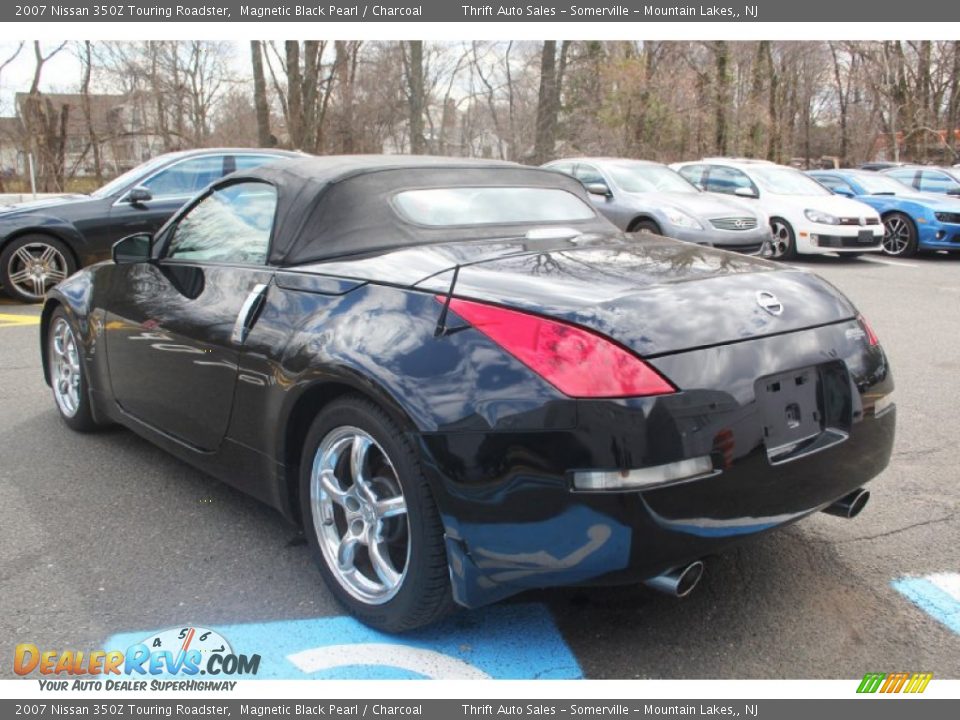 2007 Nissan 350Z Touring Roadster Magnetic Black Pearl / Charcoal Photo #10