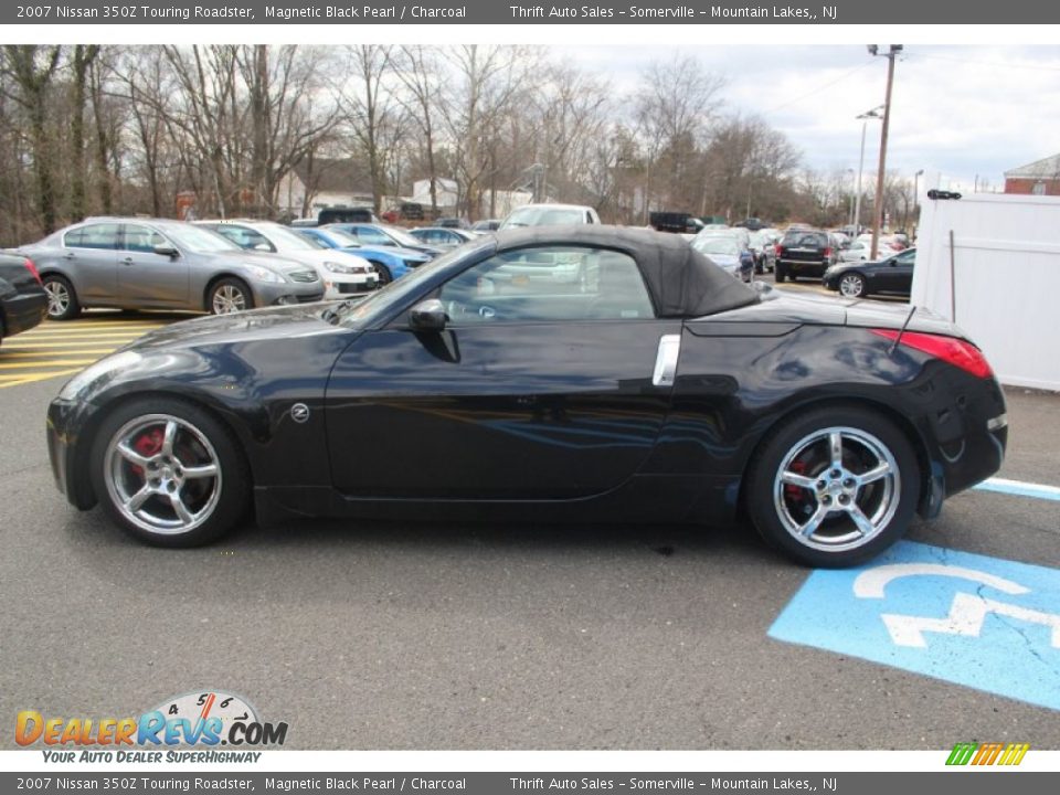 2007 Nissan 350Z Touring Roadster Magnetic Black Pearl / Charcoal Photo #11