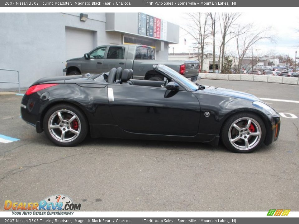 2007 Nissan 350Z Touring Roadster Magnetic Black Pearl / Charcoal Photo #12
