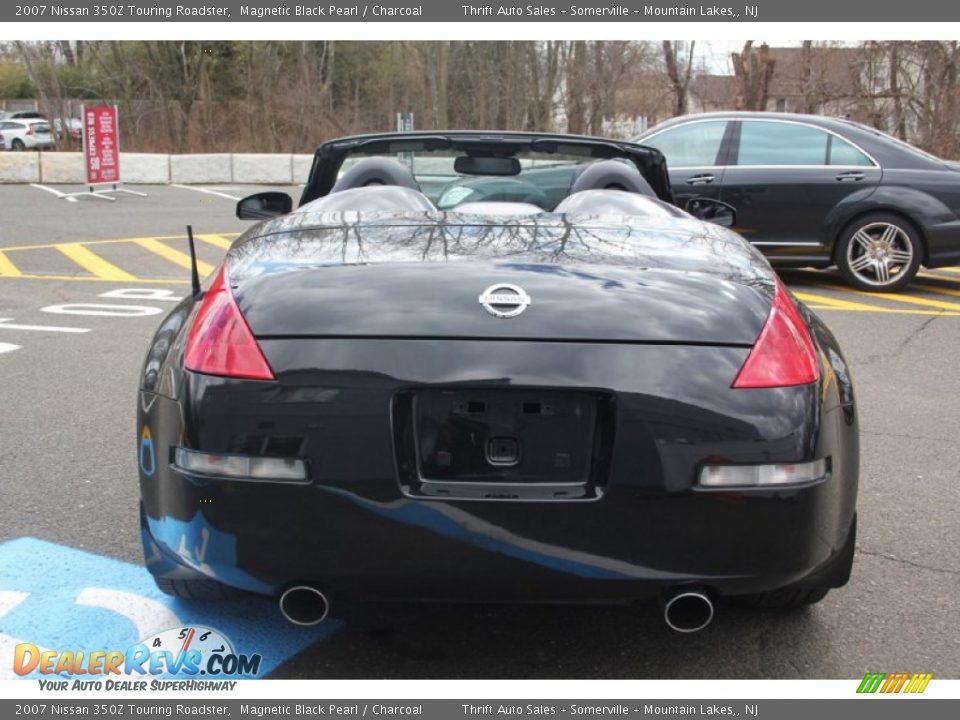 2007 Nissan 350Z Touring Roadster Magnetic Black Pearl / Charcoal Photo #14