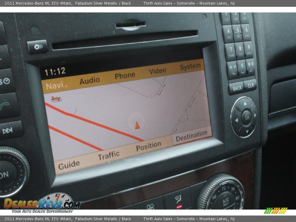 2011 Mercedes-Benz ML 350 4Matic Palladium Silver Metallic / Black Photo #20