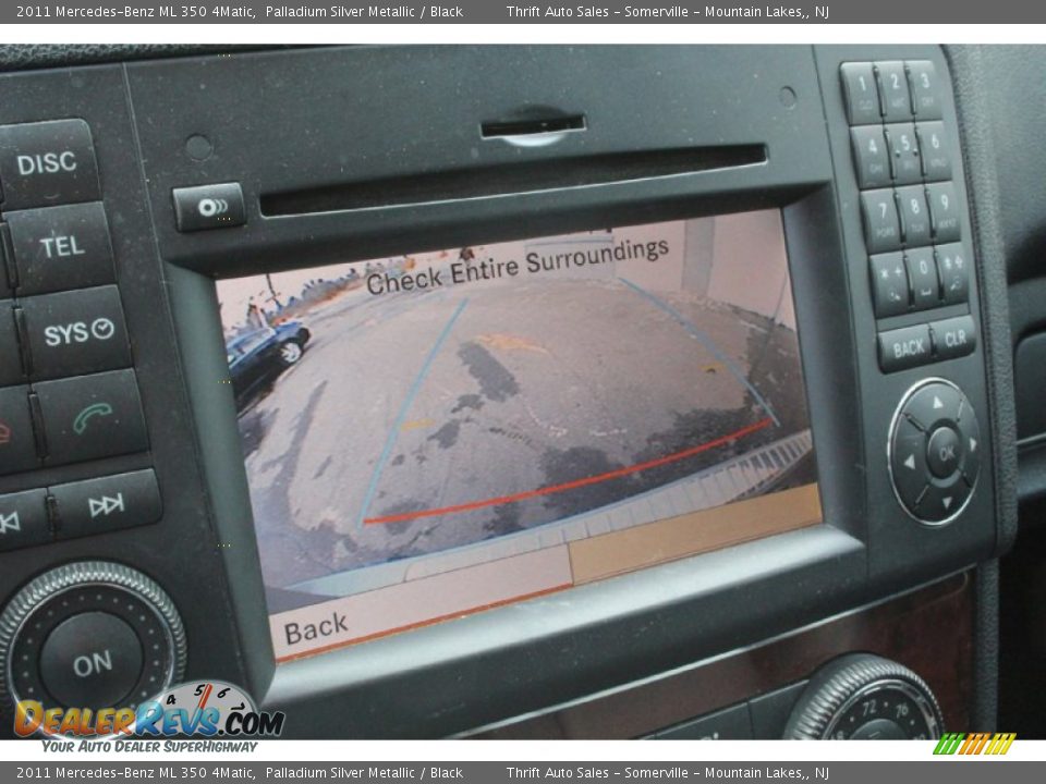 2011 Mercedes-Benz ML 350 4Matic Palladium Silver Metallic / Black Photo #21