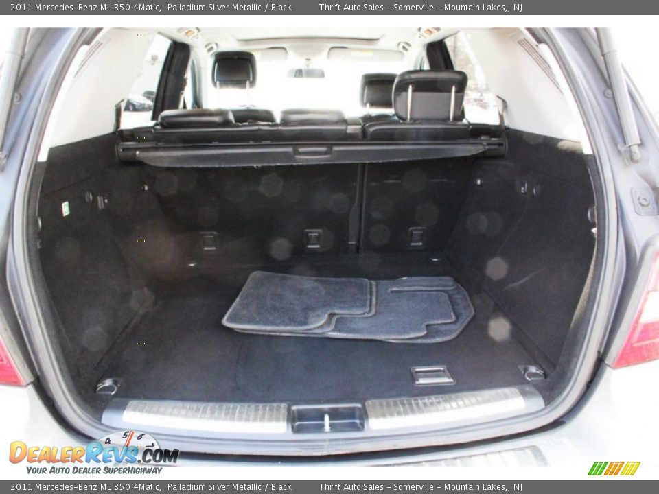 2011 Mercedes-Benz ML 350 4Matic Palladium Silver Metallic / Black Photo #31