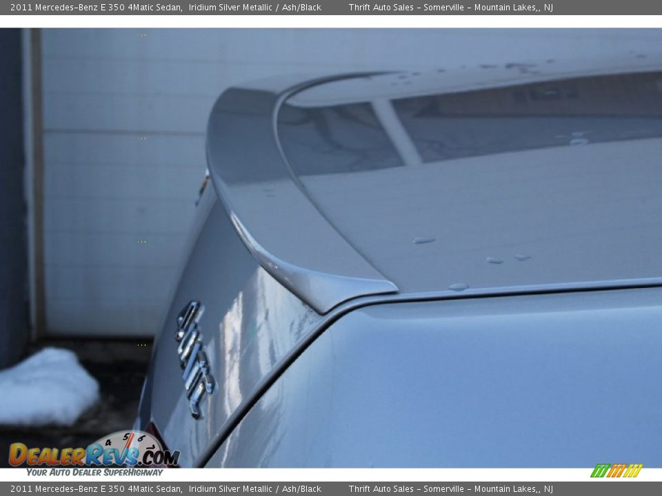 2011 Mercedes-Benz E 350 4Matic Sedan Iridium Silver Metallic / Ash/Black Photo #29
