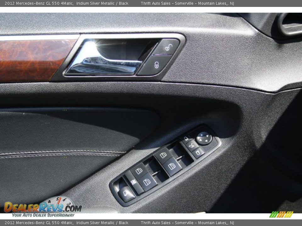 2012 Mercedes-Benz GL 550 4Matic Iridium Silver Metallic / Black Photo #8