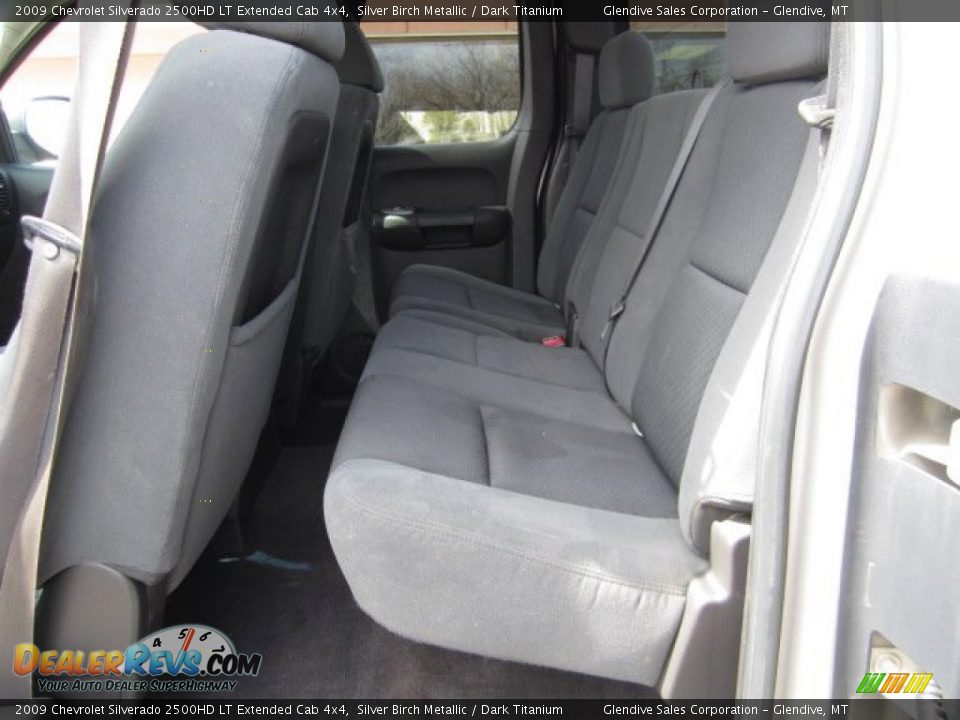 2009 Chevrolet Silverado 2500HD LT Extended Cab 4x4 Silver Birch Metallic / Dark Titanium Photo #12