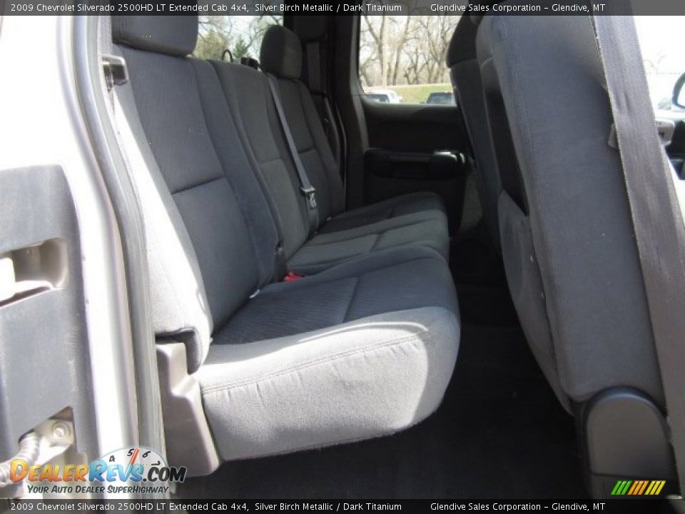 2009 Chevrolet Silverado 2500HD LT Extended Cab 4x4 Silver Birch Metallic / Dark Titanium Photo #15