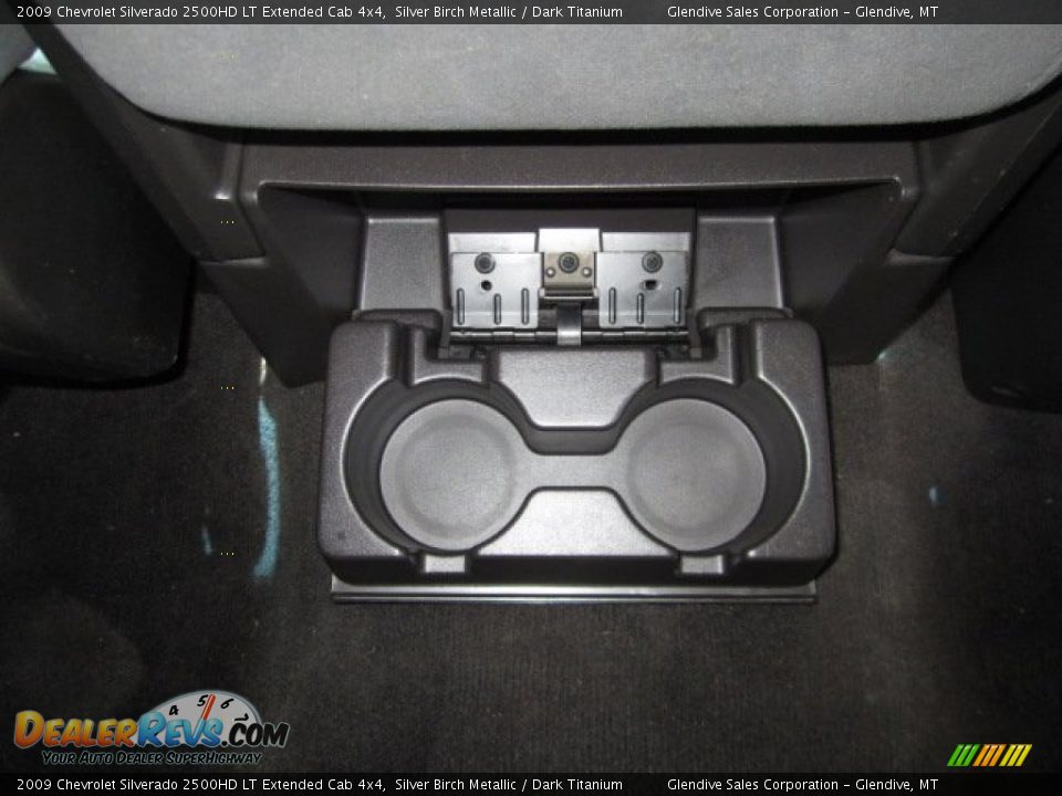2009 Chevrolet Silverado 2500HD LT Extended Cab 4x4 Silver Birch Metallic / Dark Titanium Photo #16