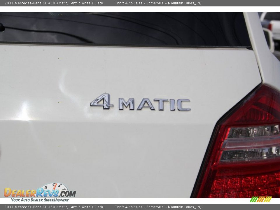 2011 Mercedes-Benz GL 450 4Matic Arctic White / Black Photo #12