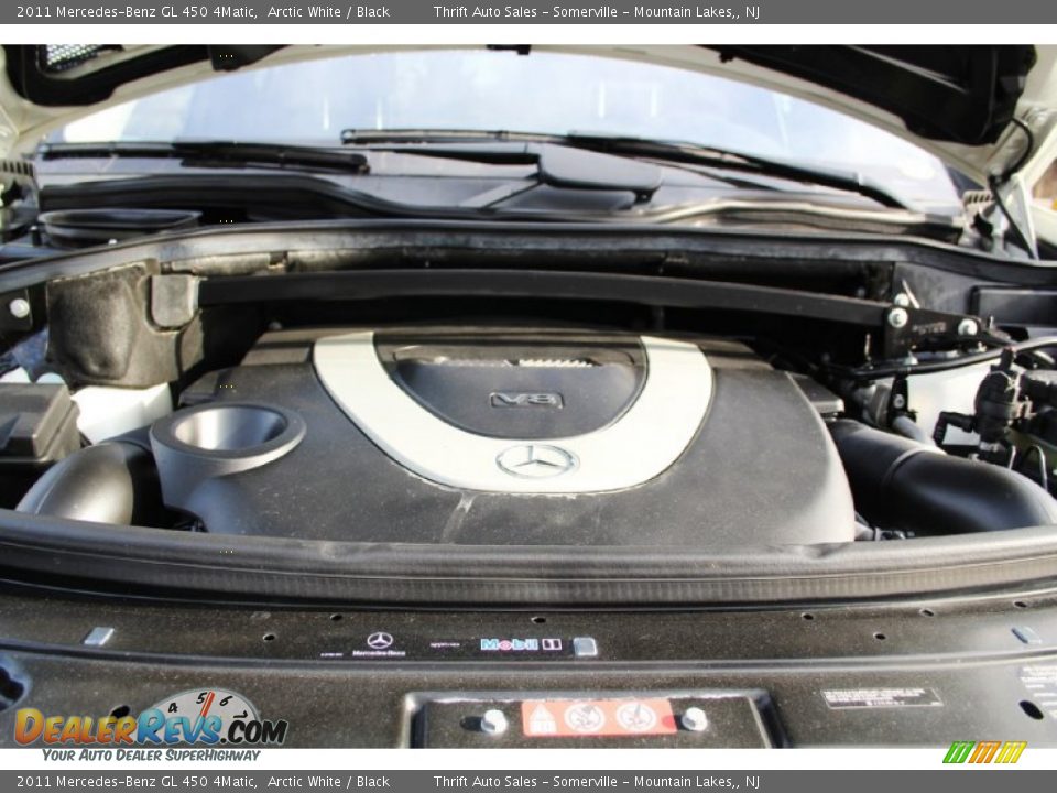 2011 Mercedes-Benz GL 450 4Matic Arctic White / Black Photo #19