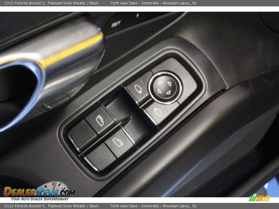 2013 Porsche Boxster S Platinum Silver Metallic / Black Photo #12