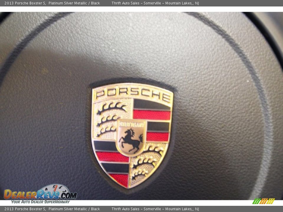2013 Porsche Boxster S Platinum Silver Metallic / Black Photo #21