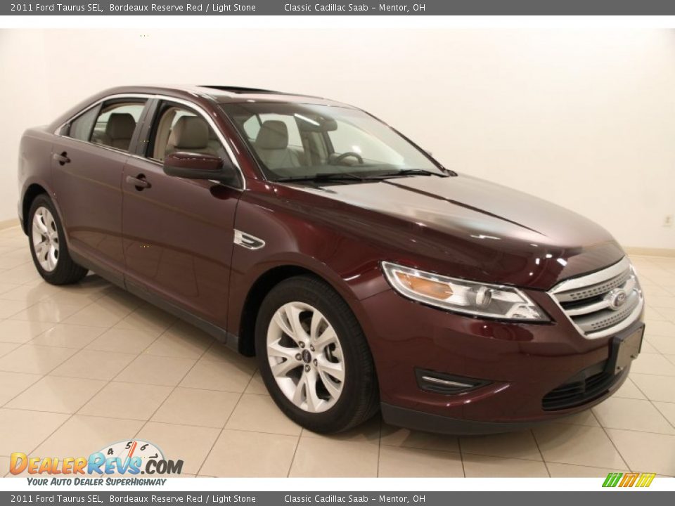 2011 Ford Taurus SEL Bordeaux Reserve Red / Light Stone Photo #1