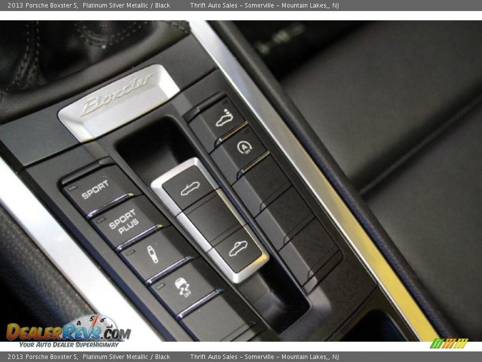 2013 Porsche Boxster S Platinum Silver Metallic / Black Photo #28
