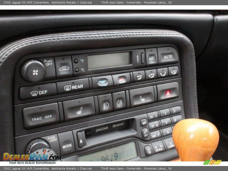 Controls of 2002 Jaguar XK XKR Convertible Photo #18