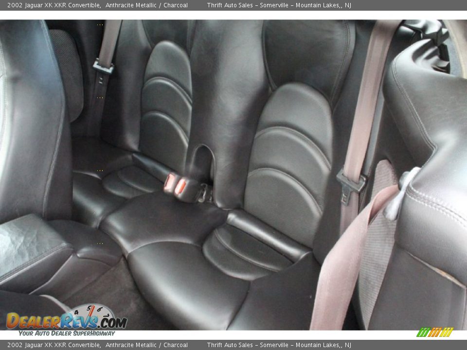 Rear Seat of 2002 Jaguar XK XKR Convertible Photo #22
