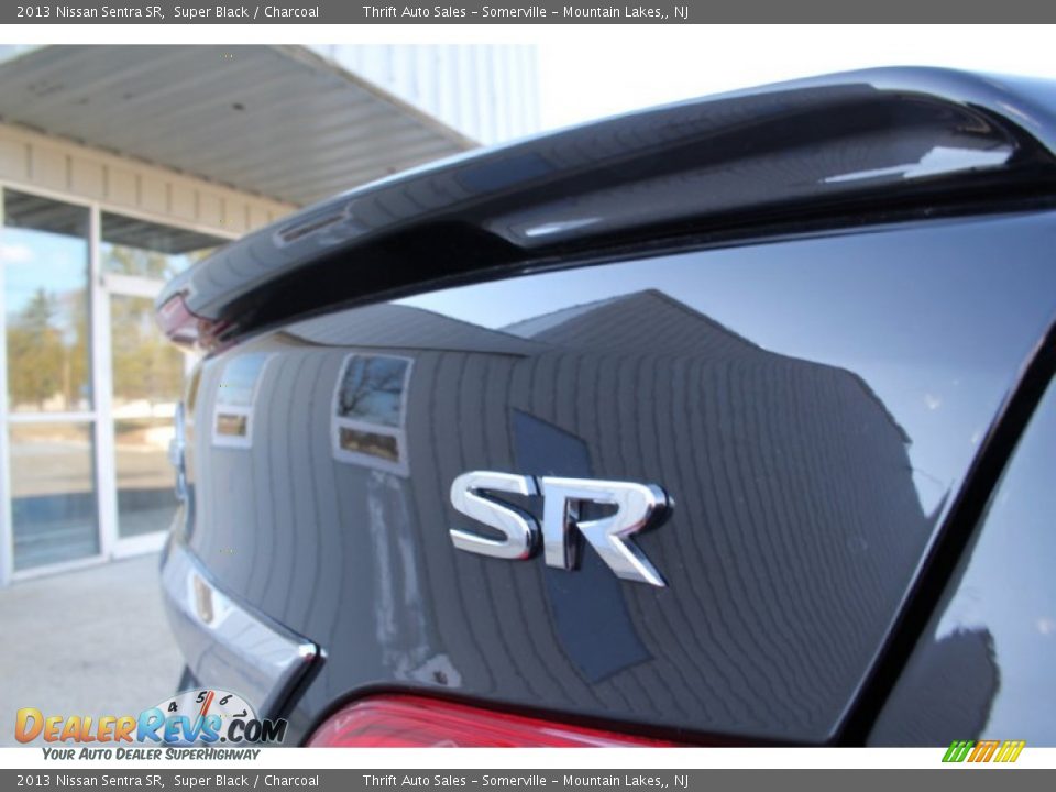 2013 Nissan Sentra SR Super Black / Charcoal Photo #30
