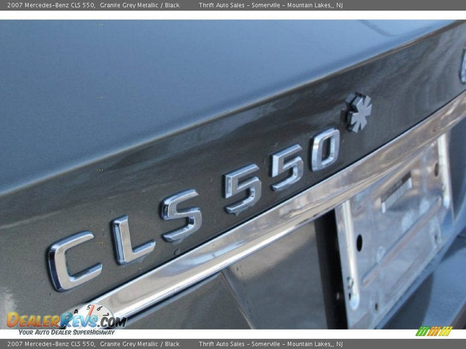 2007 Mercedes-Benz CLS 550 Granite Grey Metallic / Black Photo #26