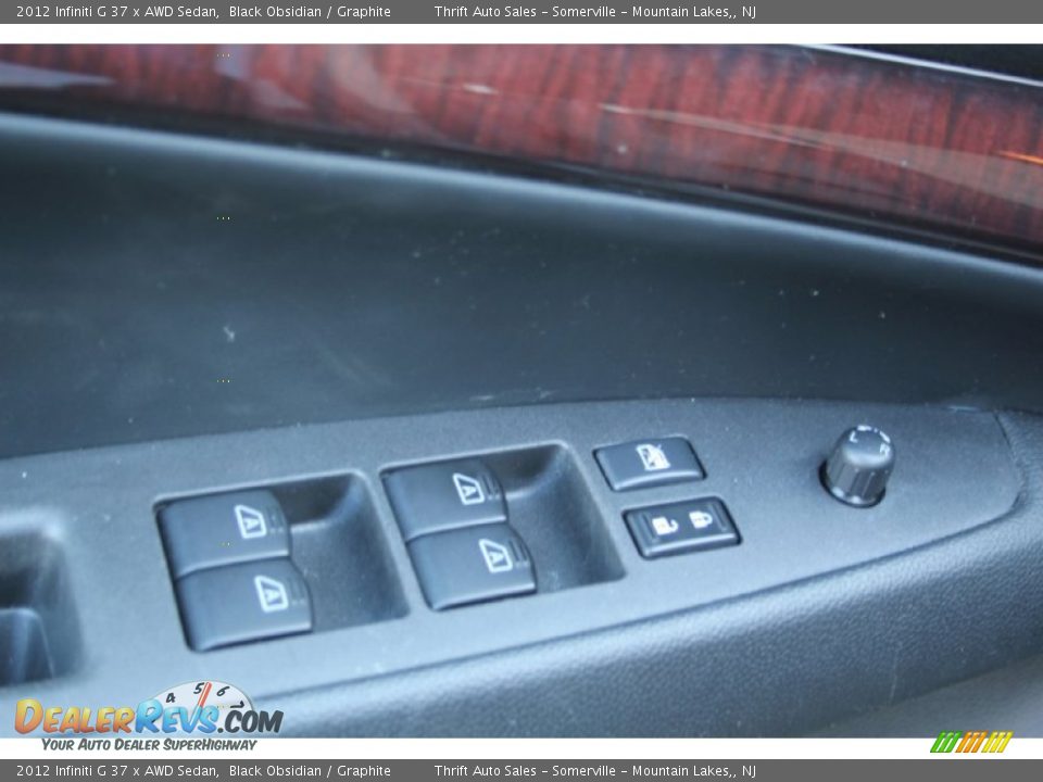 2012 Infiniti G 37 x AWD Sedan Black Obsidian / Graphite Photo #11