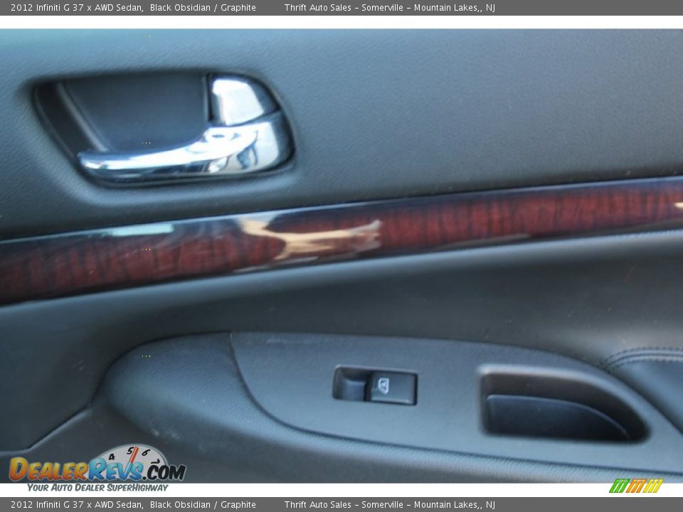 2012 Infiniti G 37 x AWD Sedan Black Obsidian / Graphite Photo #26