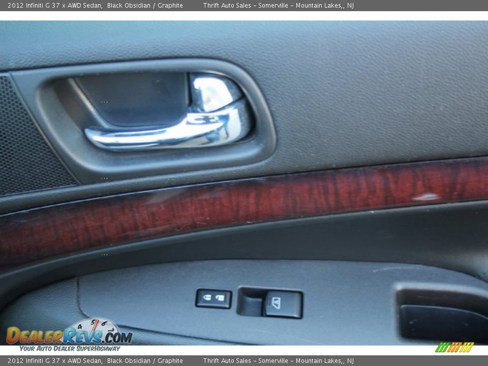 2012 Infiniti G 37 x AWD Sedan Black Obsidian / Graphite Photo #28