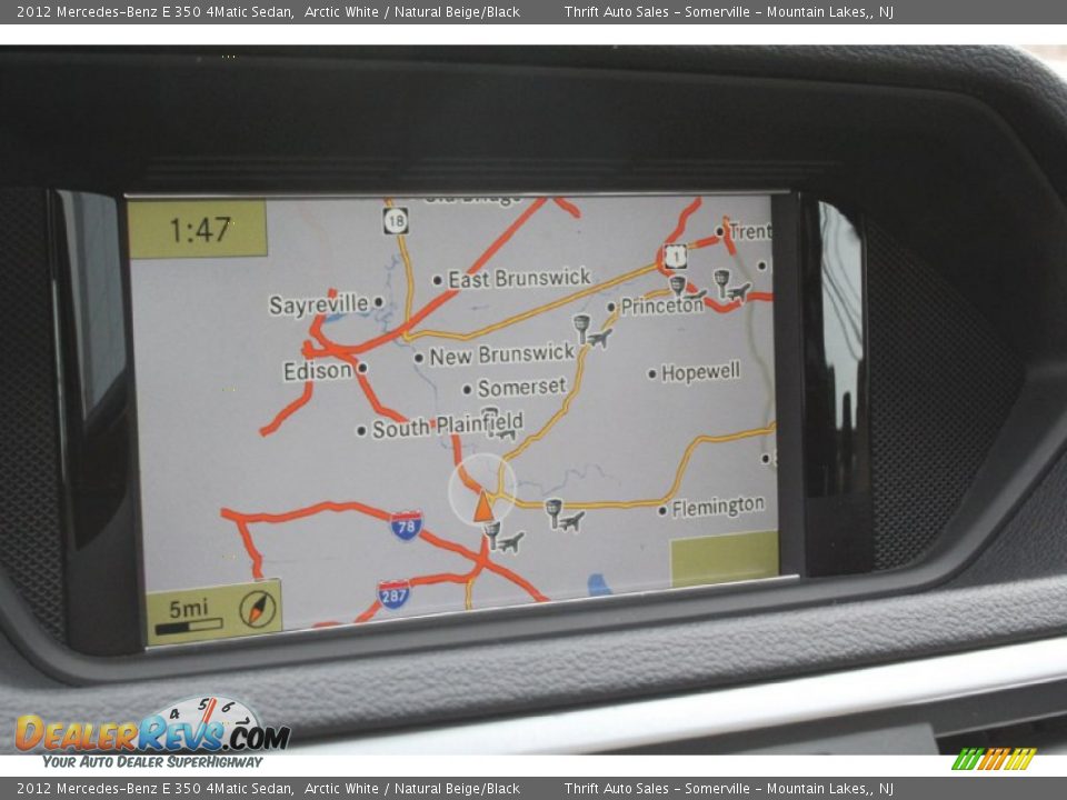 Navigation of 2012 Mercedes-Benz E 350 4Matic Sedan Photo #19