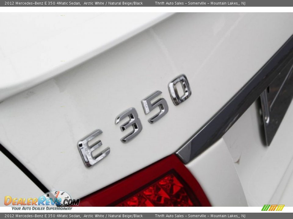 2012 Mercedes-Benz E 350 4Matic Sedan Arctic White / Natural Beige/Black Photo #27