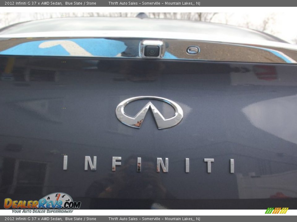 2012 Infiniti G 37 x AWD Sedan Blue Slate / Stone Photo #11