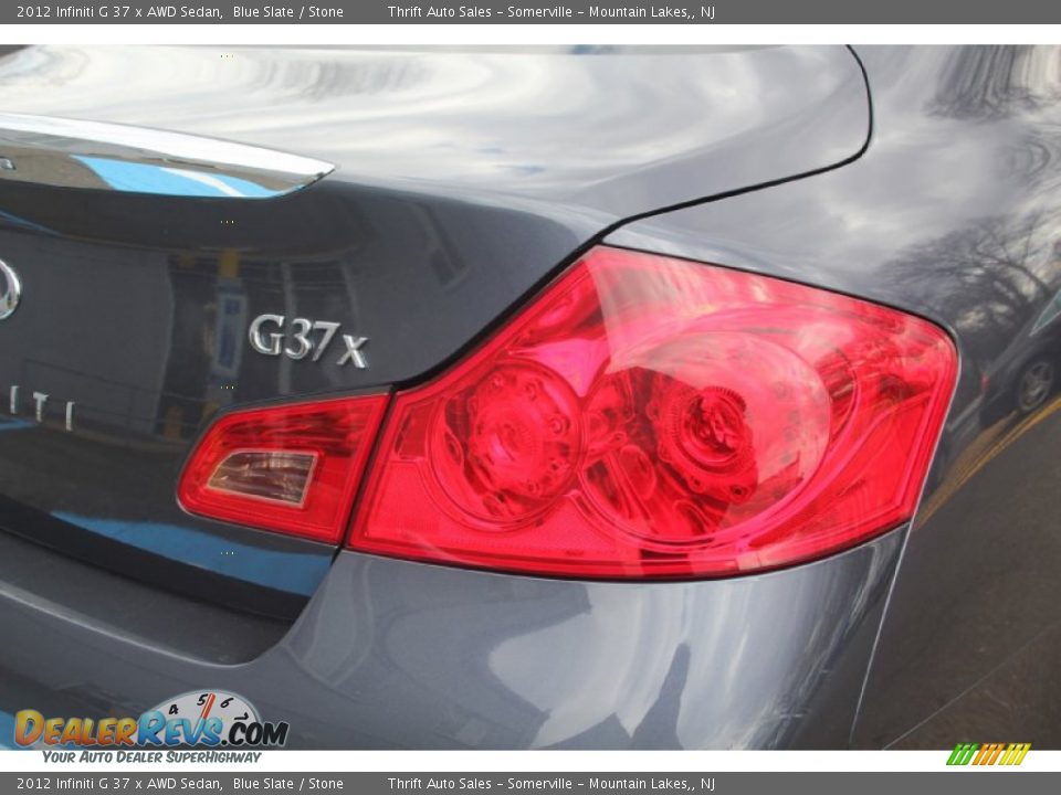 2012 Infiniti G 37 x AWD Sedan Blue Slate / Stone Photo #12
