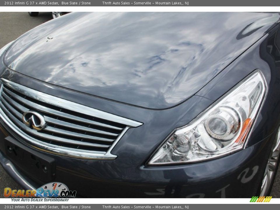 2012 Infiniti G 37 x AWD Sedan Blue Slate / Stone Photo #18